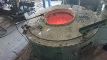  Aluminum copper - gas crucible furnace